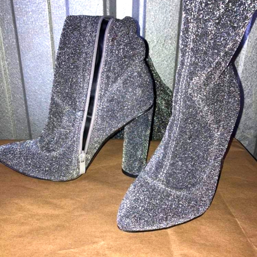 High leg boots